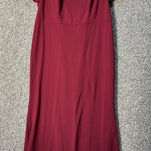 NWT women’s square neck empire waist elegant gown SZ 3XL - Picture 5 of 9